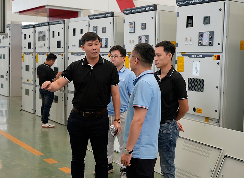 越南客戶到訪華全電力，雙方達成戰略合作