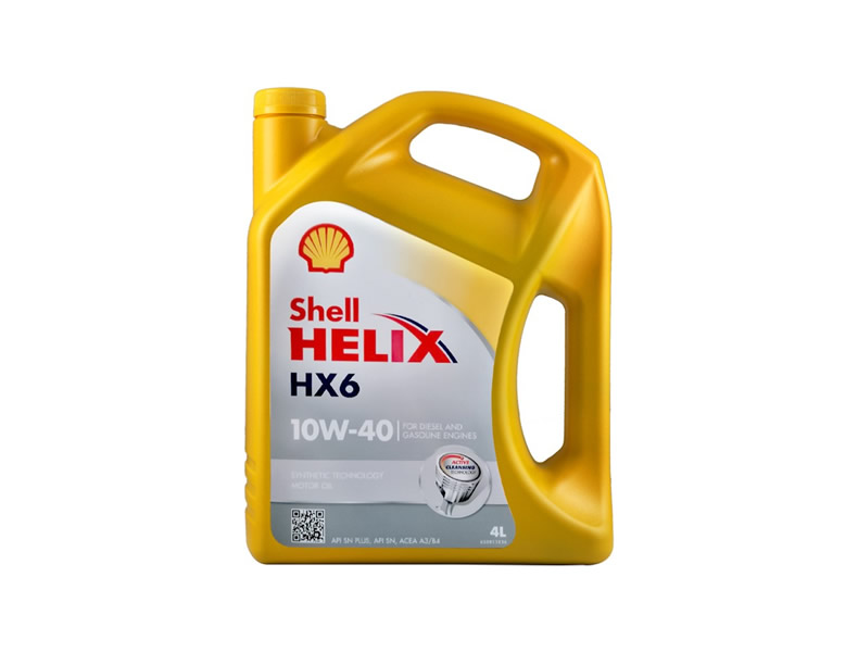 殼牌 合成機油 黃喜力HX6 10W-40 SN級 4L裝-第1張圖片-鄭州市冠恒貿易有限公司【官方網站】-車用潤滑油服務專家
