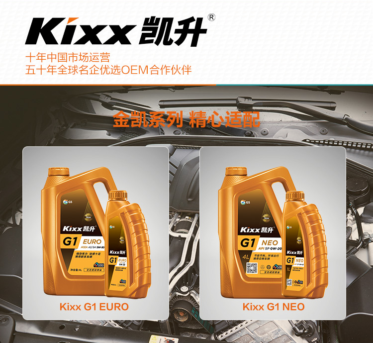 GS (Kixx) 凱升G1 NEO 全合成機(jī)油 SP級(jí) 0W-20 金凱系列 4L-第8張圖片-鄭州市冠恒貿(mào)易有限公司【官方網(wǎng)站】-車(chē)用潤(rùn)滑油服務(wù)專(zhuān)家